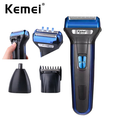 3-in-1 Rechargeable Hair Trimmer – Cordless Electric Grooming Tool